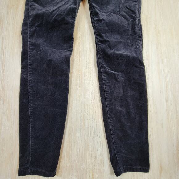 Vineyard Vines Velvet Corduroy High Rise Skinny Slim Fit Casual Trouser Pants 2 - Picture 4 of 11